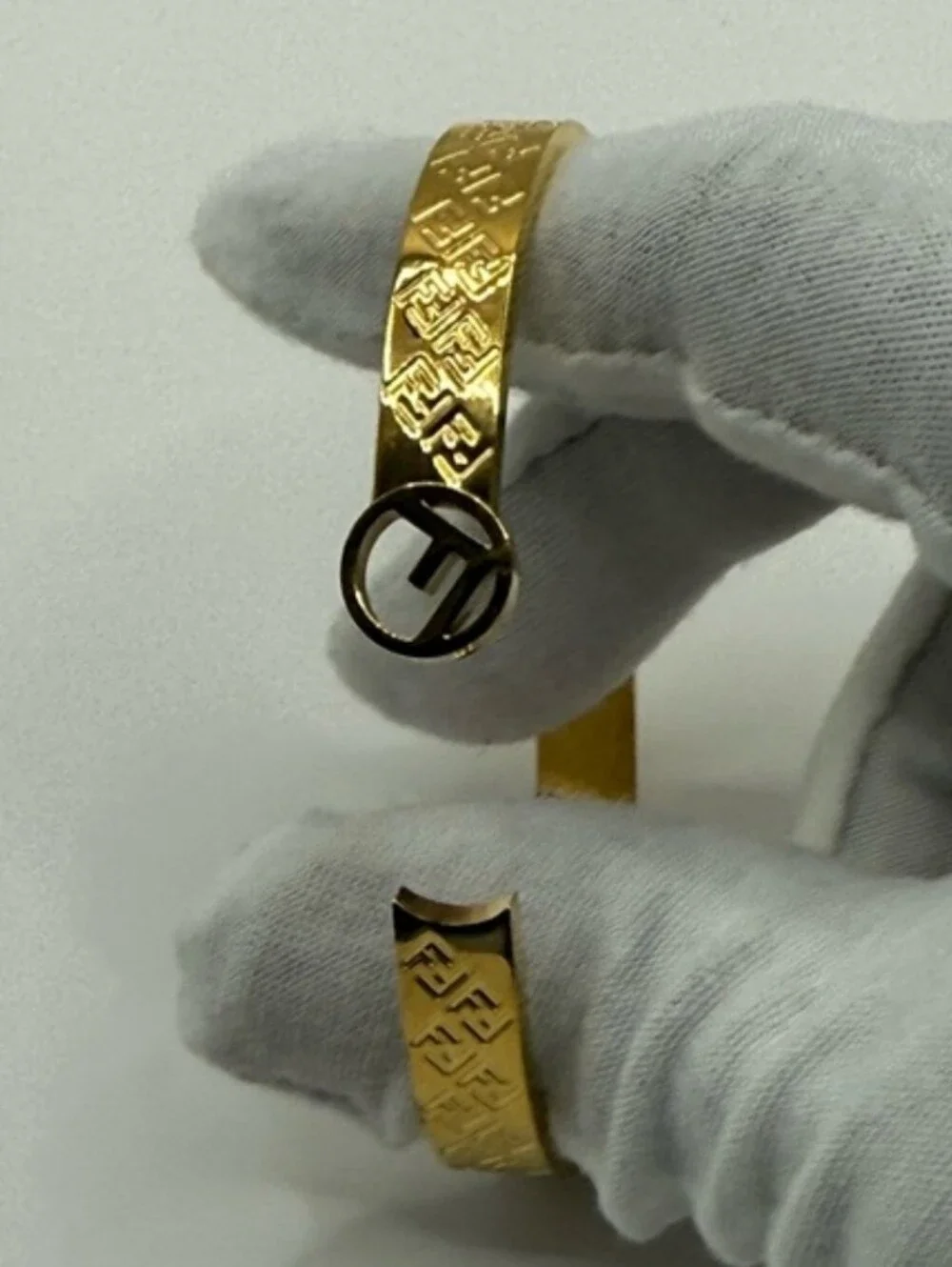 Gold Tone Bangle